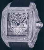  Cartier Santos Triple 100