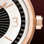  Davidoff Red gold bicolour dial