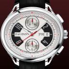  Davidoff Chronograph bicolour silvered dial