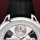 часы Davidoff Chronograph bicolour silvered dial