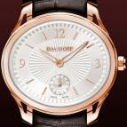  Davidoff Lady quartz red gold silvered dial