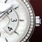 часы Davidoff Lady quartz diamonds white mother of pearl dial