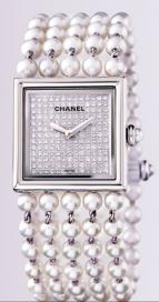 часы Chanel Or blanc 18 carats