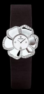 часы Chanel Or blanc 18 carats / Pétales sertis diam
