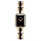 часы Chanel Or jaune, cadran noir laqué
