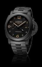  Panerai TUTTONERO LUMINOR  1950 3 DAYS GMT  AUTOMATIC CERAMICA