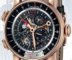  Arnold & Son Rose gold skeleton black dial