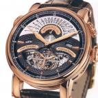 часы Arnold & Son Rose black dial