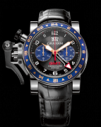 CHRONOFIGHTER OVERSIZE GMT BLUE STEEL