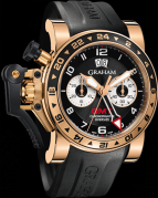 CHRONOFIGHTER OVERSIZE GMT BLACK GOLD