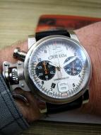 часы Graham Chronofighter R.A.C. Silver Fighter