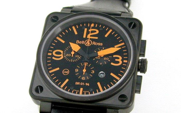 часы Bell & Ross Titanium Orange